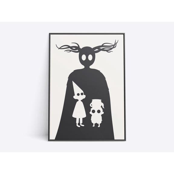 Over The Garden Wall Beast Wall Art Print