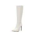 thumbnail image 1 of Over The Knee Boots Stiletto Pointy Toe Thigh High Fashion Dress Boots for Women, Sexy Fashion Winter High Heel Pointed Side Zipper Lady High Boots, 1 of 7