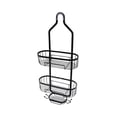 thumbnail image 1 of Over-The-Shower-Head Caddy, Stainless Steel Shower Organizer with Soap Rack & Hooks, Silver, 1-Pack, 1 of 6