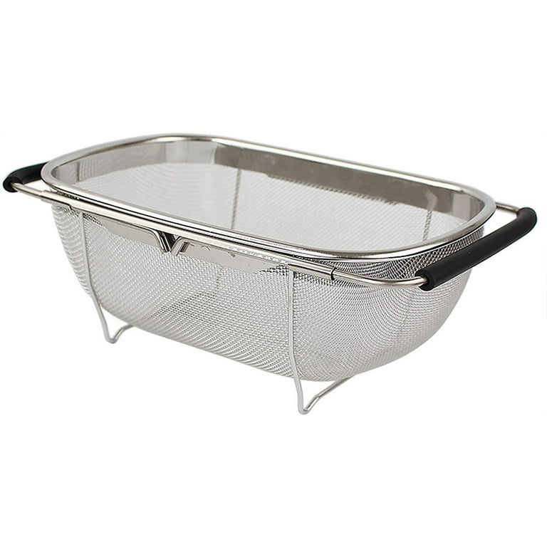 Over-The-Sink Mesh Colander + Reviews