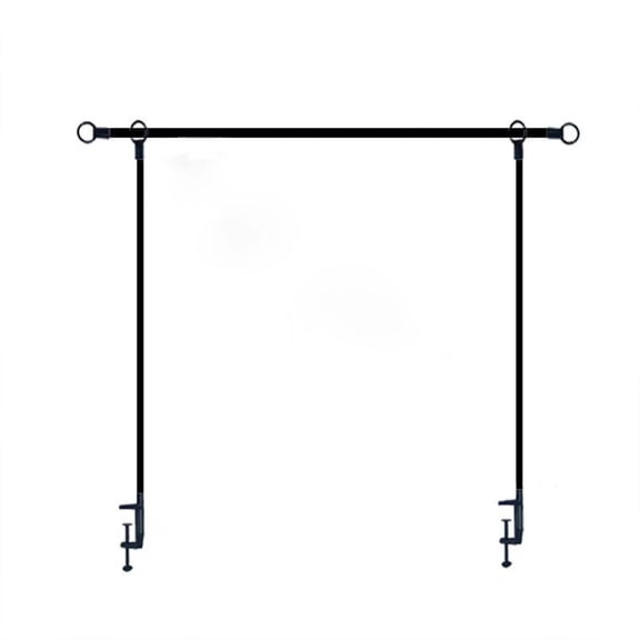 Over The Table Rod Stand with Clamps 98" Length 47" Height, Decoration Flowers Display Wedding Birthday Party Christmas