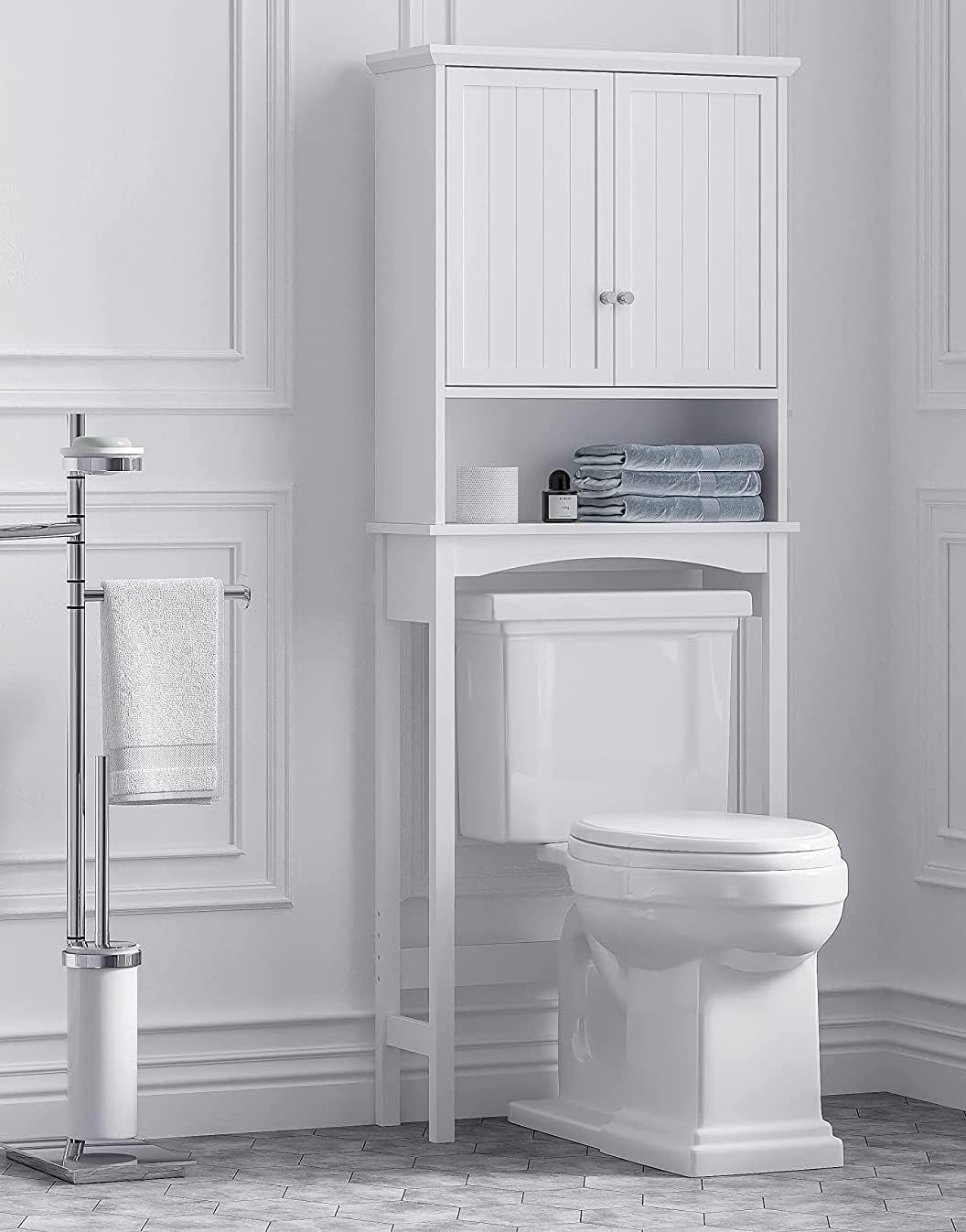 Over The Toilet Storage Cabinet, Bathroom Above Toilet Cabinet ...
