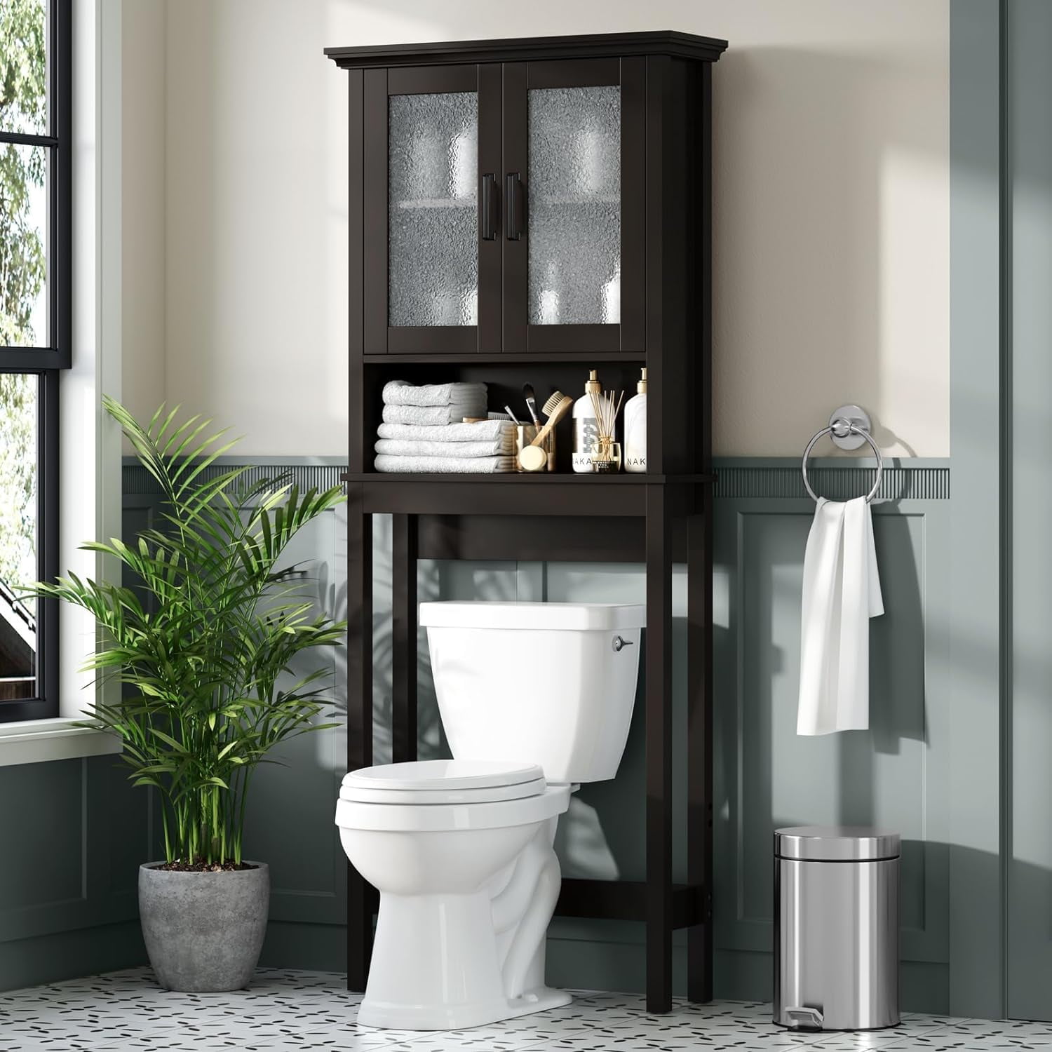 Over The Toilet Storage Over Toilet Bathroom Organizer with