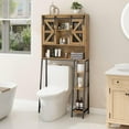 Over The Toilet Storage Farmhouse Storage Over Toilet