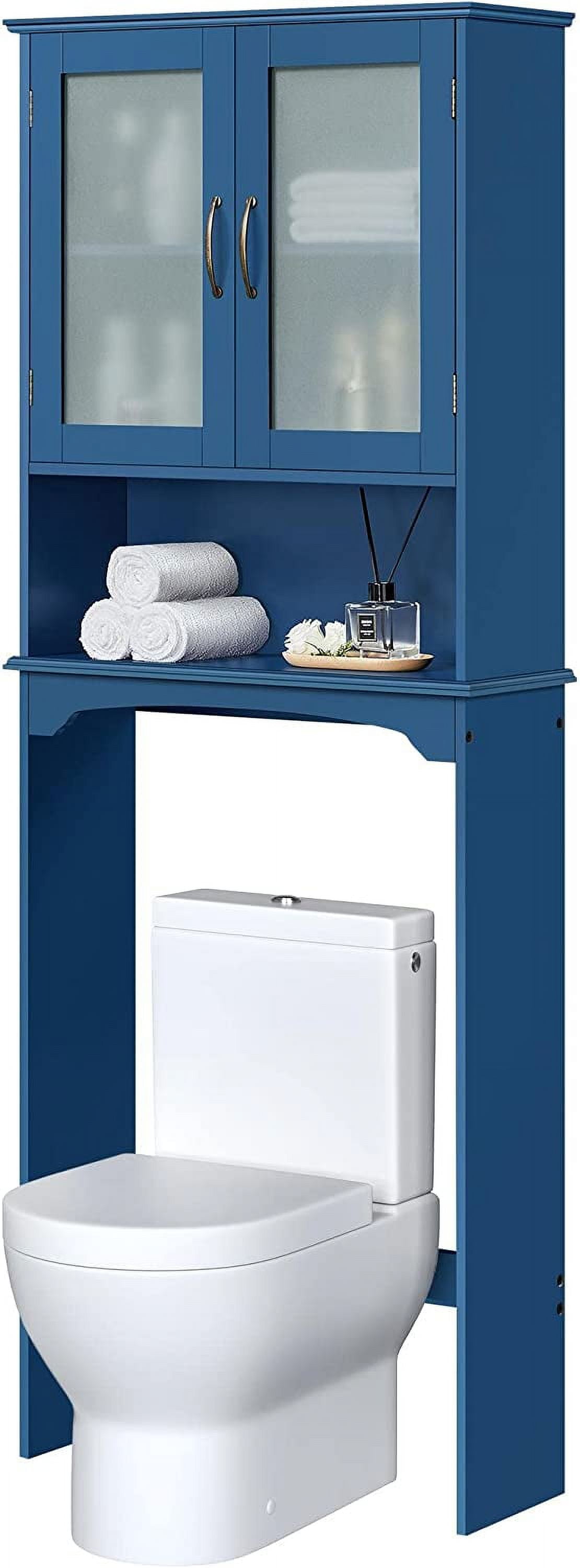 Over The Toilet Storage Cabinet, Free Standing Toilet Rack with ...