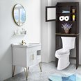 Over The Toilet Storage Shelves Bathroom Storage Behind