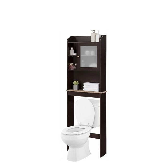 Over The Toilet Storage Toilet Rack with Single Door and
