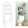 thumbnail image 1 of Over The Toilet Storage Rack Shelves Bathroom Organizer Space Saver 3 Tier, 1 of 9