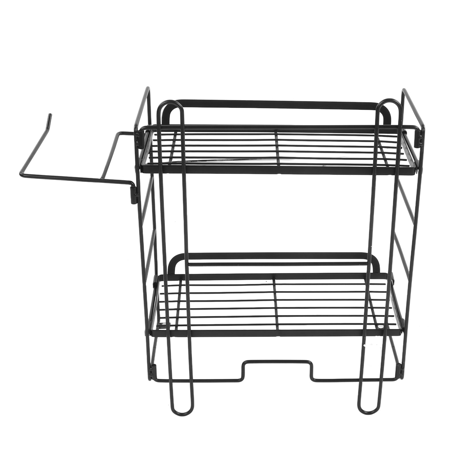 Over The Toilet Storage Rack, Toilet Storage Shelves Space Saver Wall Mounted 2 Layers Foldable