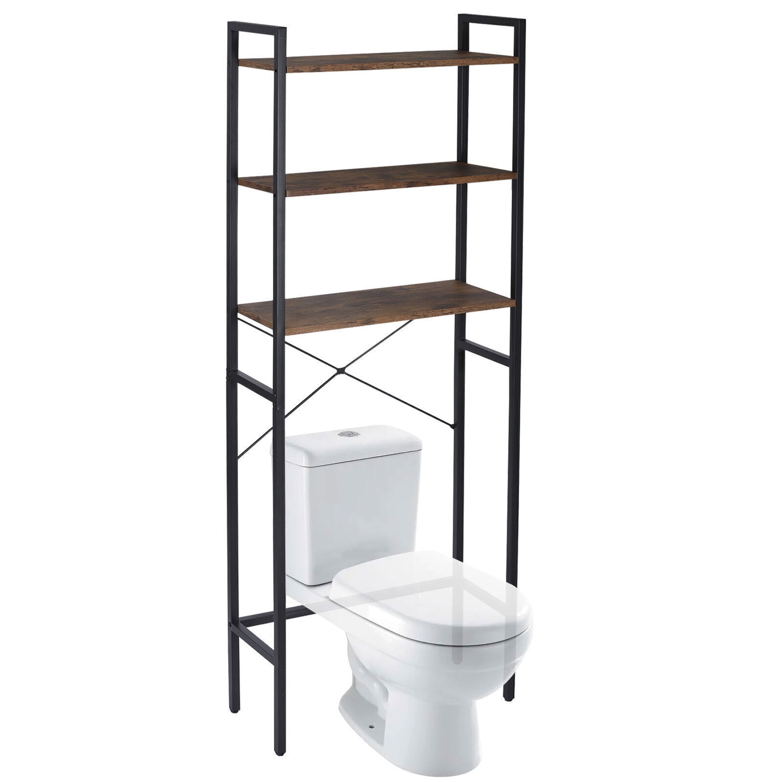 Over The Toilet Storage Shelf 3Tier Bathroom Shelves Over Toilet Saver