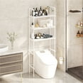 Over The Toilet Storage Stainless Steels 3Tier Over Toilet Bathroom
