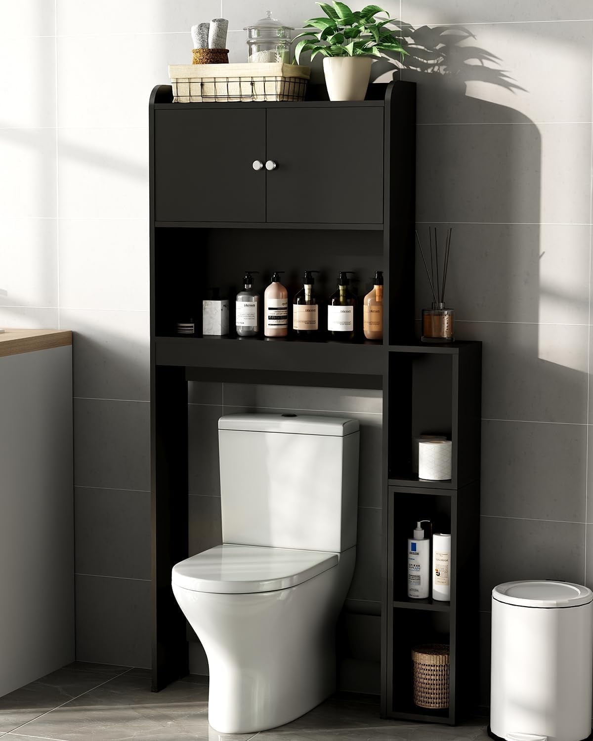 Over The Toilet Storage Cabinet – Wood Bathroom Shelf Above Toilet With Double Doors Bathroom Storage Cabinet Organizer Black C9675bd4 5da7 472b 9744 Ef8998da47a6.2d90b89462c3c25ff6746812f7af3a6c