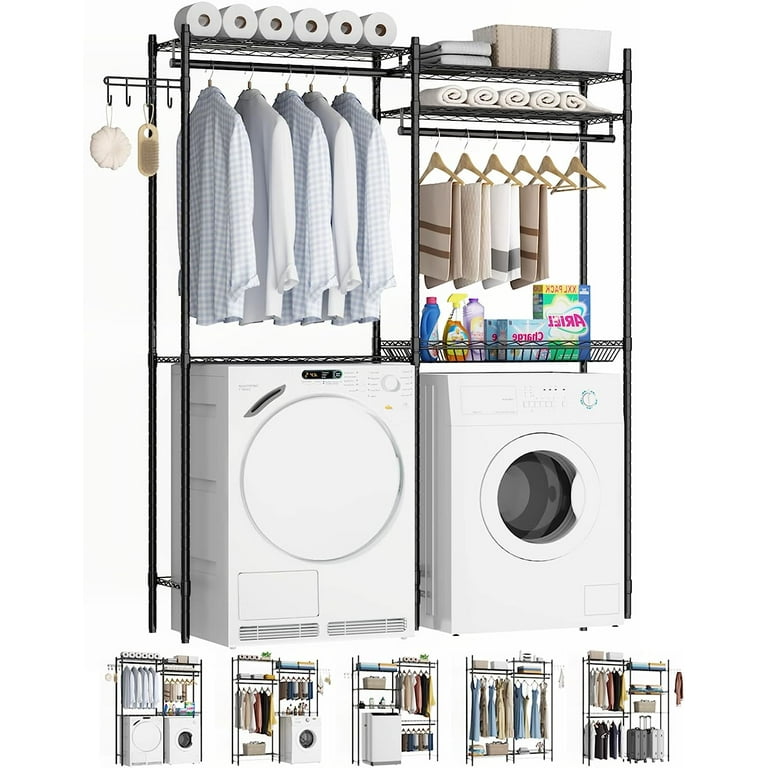 Free standing shelf over washer and dryer hotsell