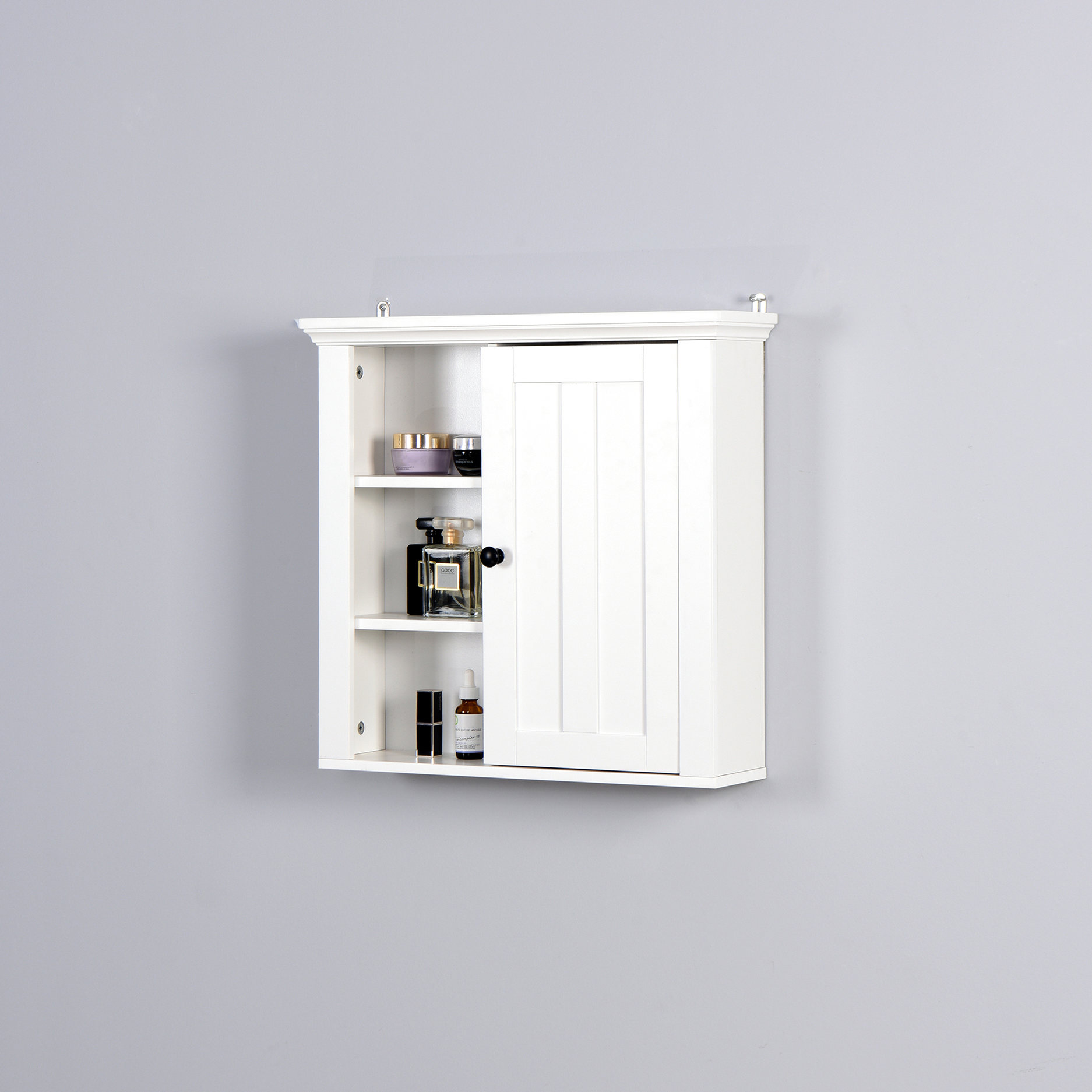 Over - Toilet Bathroom Cabinet | Modern Look for Various Rooms | Waterproof MDF with Painting | Adjustable Storage for Tight Spaces