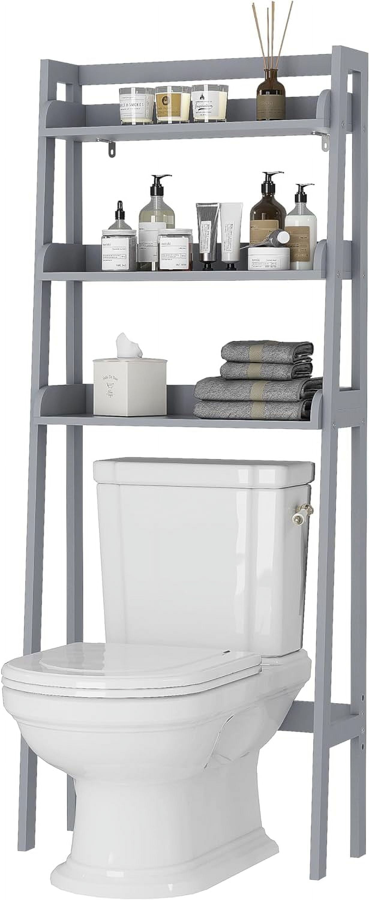 Gray Over The Toilet Storagenull