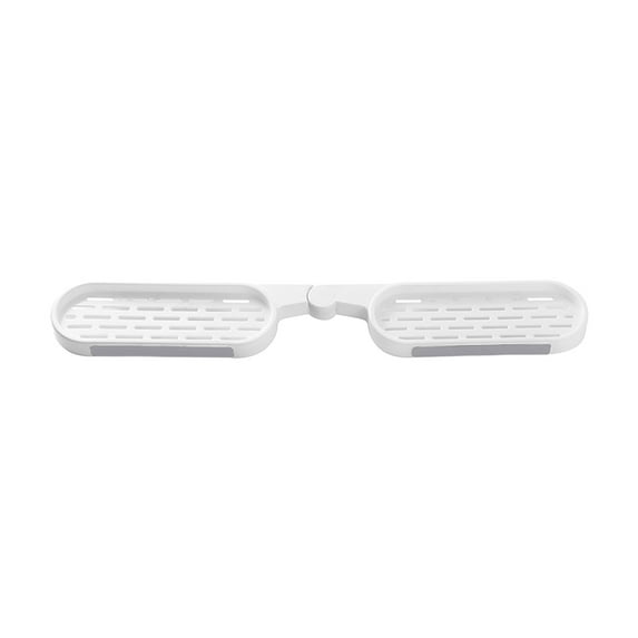 Over Toilet Storage Rack Self Adhesive Bathroom Organizer Shelf Waterproof Durable Modern Design Space-saving with Detachable Compartment