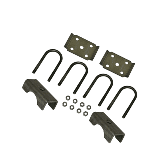 Over-Under Spring Conversion Flip Kit for 7000 lb Trailer Axles - 3 Inch Suspension Lift/Flip Kit