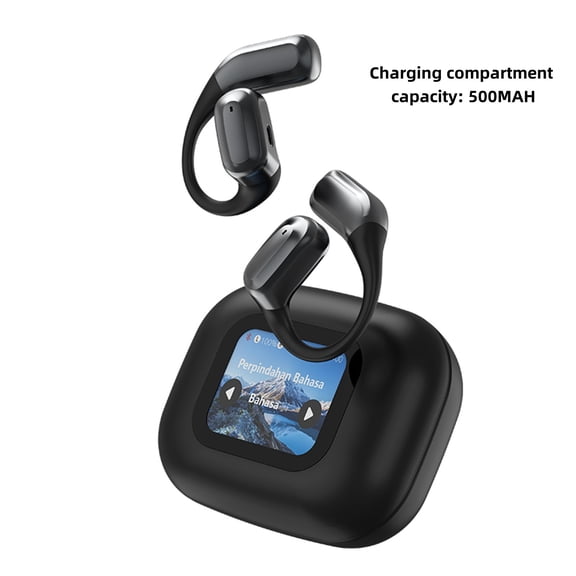 Over-ear Wireless Headphones with Wireless headphones FM stand Audio cable, Dialogue Clarifying, By-pass, Tone & Balance Control, Clear Voice for Seniors, 100FT Range