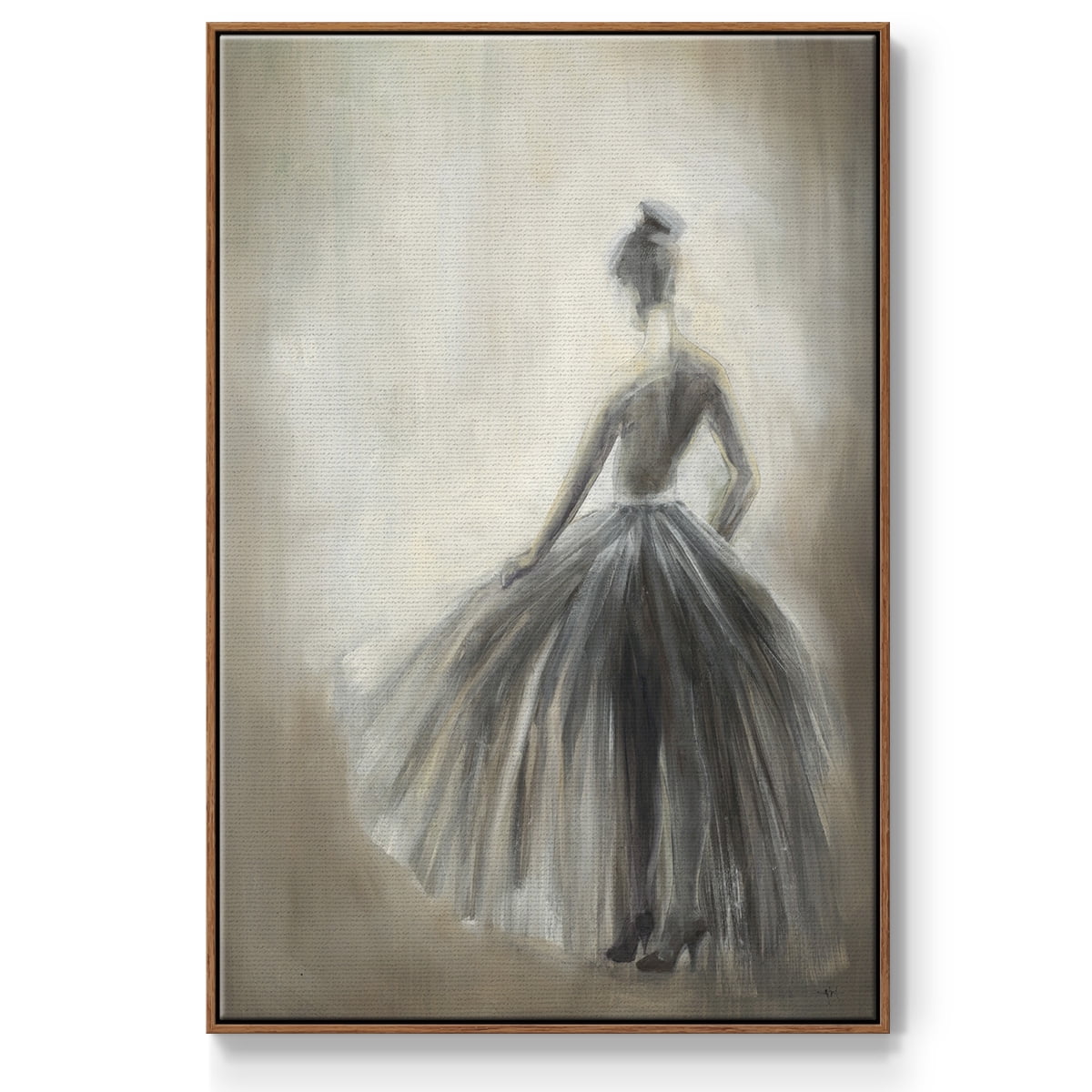 Over in the Light Framed Premium Gallery Wrapped Canvas - Ready to Hang