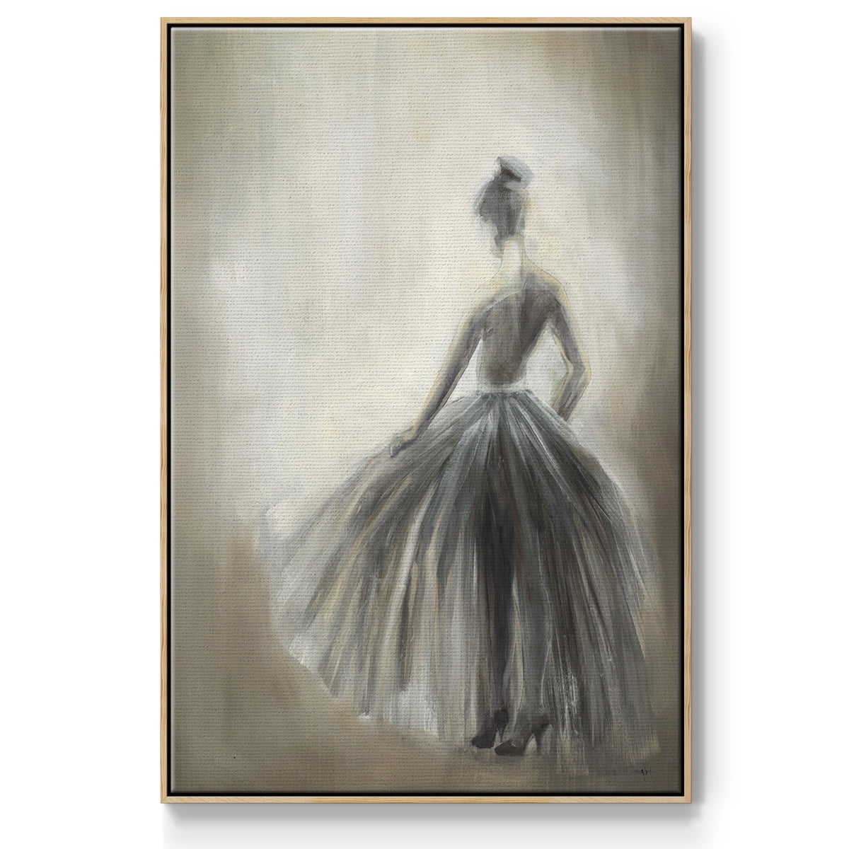 Over in the Light Framed Premium Gallery Wrapped Canvas - Ready to Hang