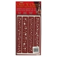 thumbnail image 1 of Over'n'Over Re-usable Glass Etching Stencils sparkle borders, each (pack of 3), 1 of 1