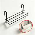 thumbnail image 1 of Over-the-Cabinet Paper Towel Rack for Kitchen Cabinet Door Mount Stainless Steel Paper Towel Holder Under Cabinet Space Saving Organizer for Standard and Large Rolls, 1 of 7