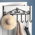thumbnail image 1 of Over the Door Hook Over Door Hanger for Coat Towel Bag Robe Rack Happy 2026!, 1 of 6