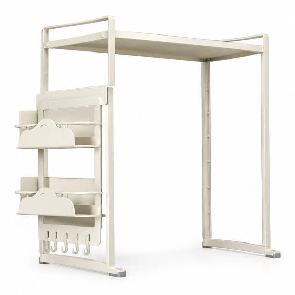 Over the Fridge Organizer with Magnetic Side Spice Rack, 12.4