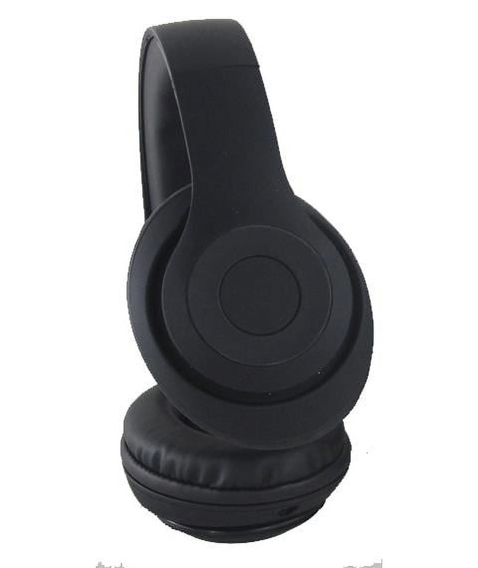 Over-the-Head Stereo Wireless Headsets for Samsung Galaxy Note 8/ A8 A8+ (2018)/ S8/ S8+/ S7/ S6/ S5/ Edge/ Active/ S4/ J7/ J5/ A5/ (2017)/ Note 5/ 4/ 3 (Black)