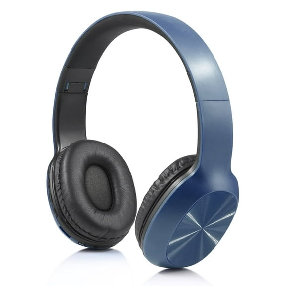 Over-the-Head Stereo Wireless Headsets for Samsung Galaxy Note 8/ A8 A8+ (2018)/ S8/ S8+/ S7/ S6/ S5/ Edge/ Active/ S4/ J7/ J5/ A5/ (2017)/ Note 5/ 4/ 3 (Blue)