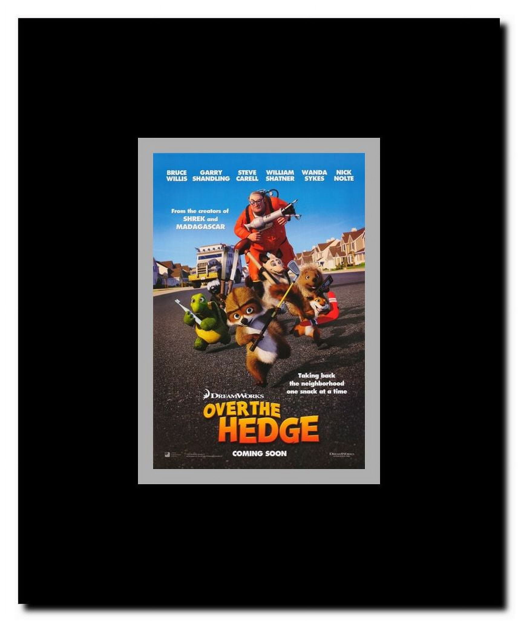 Over the Hedge Framed Movie Poster