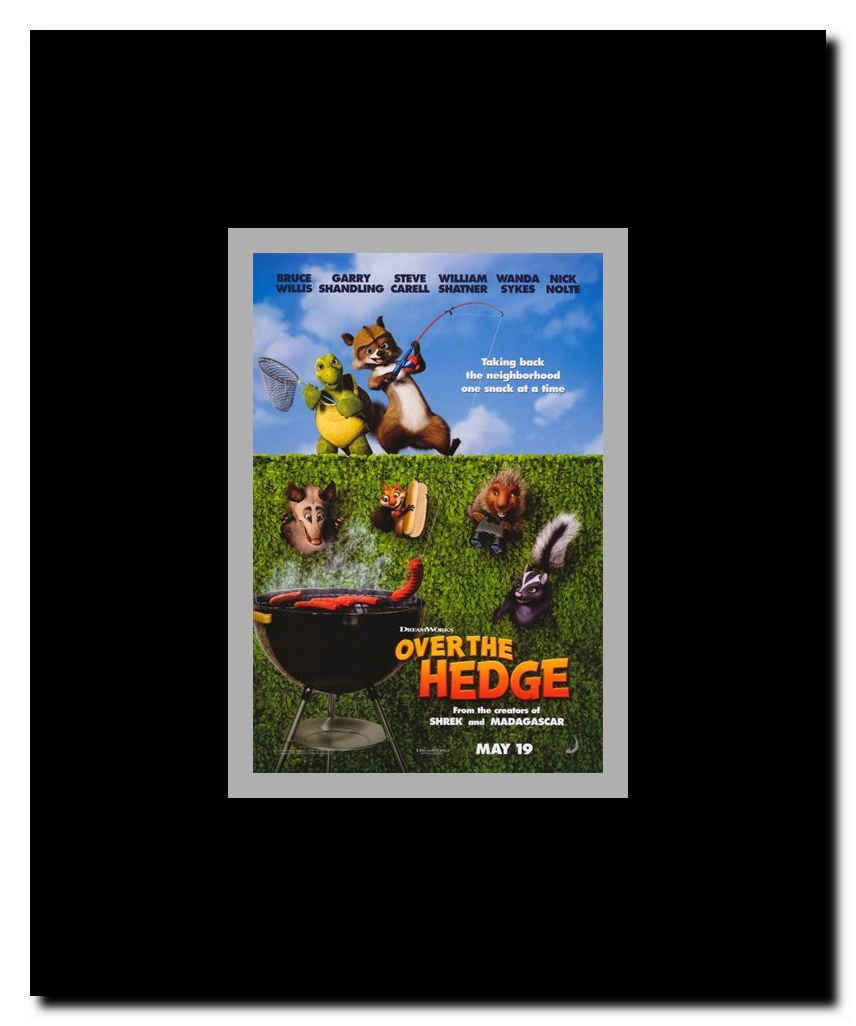 Over the Hedge Framed Movie Poster