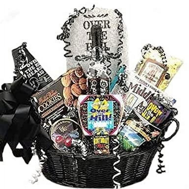 Over the Hill Birthday Gift Basket -Large 