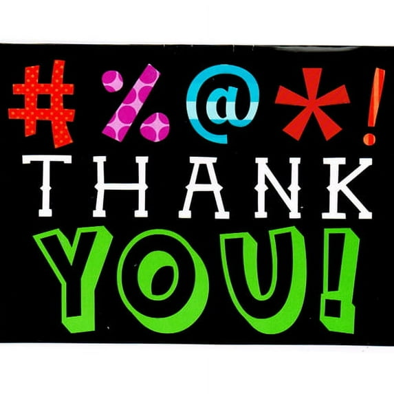 Over the Hill 'You're HOW Old?' Thank you Cards w/ Envelopes (8ct)