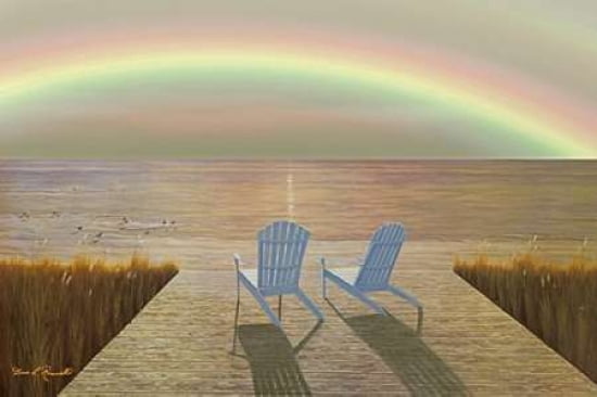 Over the Rainbow Canvas Art - Diane Romanello (12 x 18)