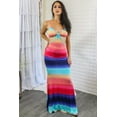 thumbnail image 1 of Over the Rainbow Cut Out Maxi Dress, 1 of 5