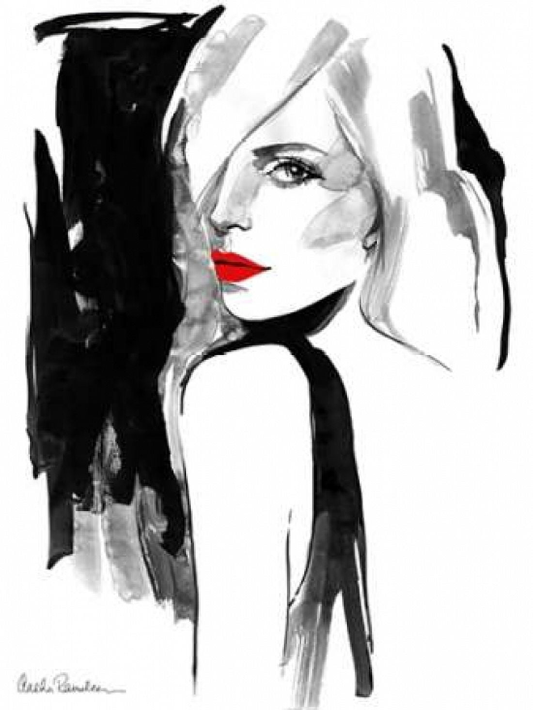 Over the Shoulder Canvas Art - Aasha Ramdeen (18 x 24)