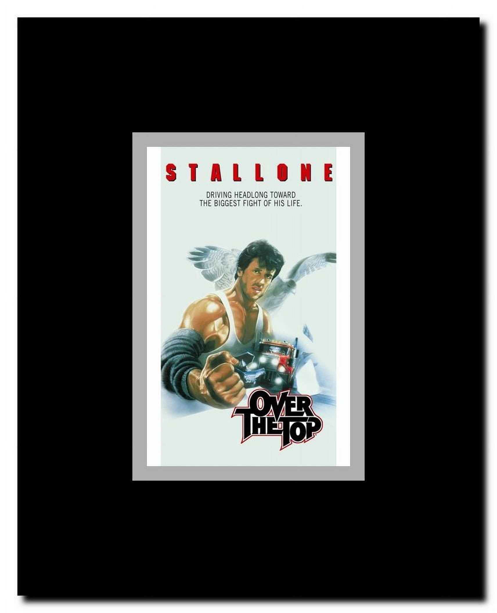 Over the Top Framed Movie Poster