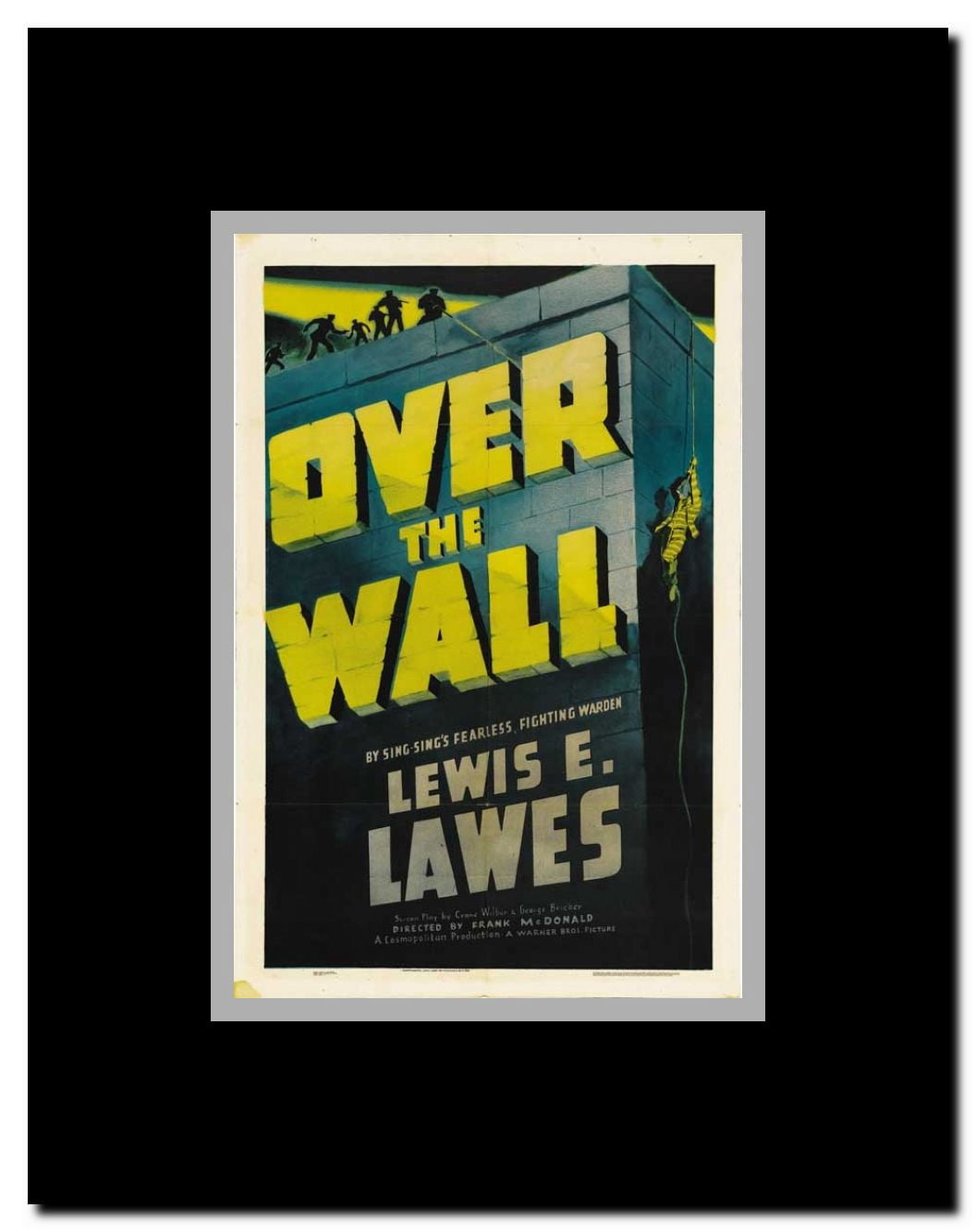 Over the Wall Framed Movie Poster