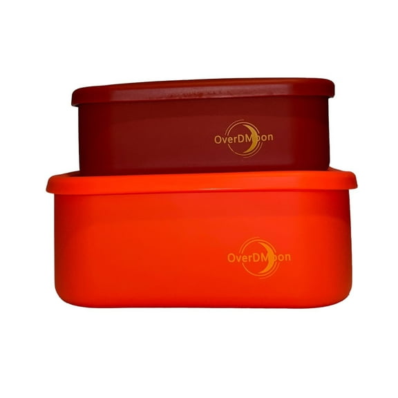 OverDMoon Bento Silicone Food Container Set