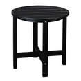 thumbnail image 1 of OverPatio 18 in Side Table All Weather HDPE  Adirondack Table for Porch Pool LivingRoom Backyard, Black, 1 of 11