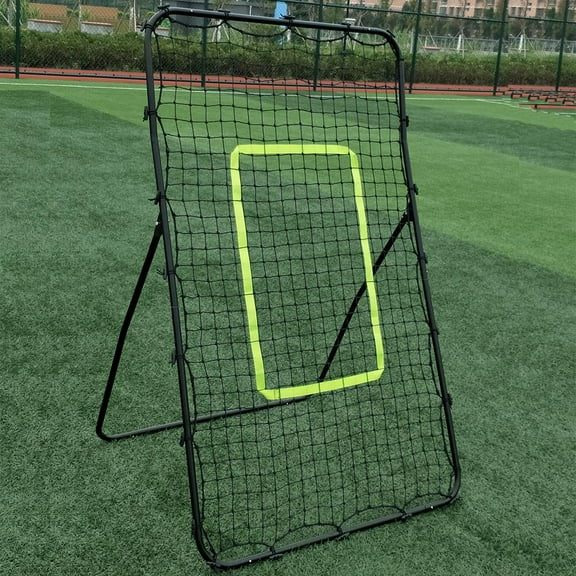 OverPatio 4.6 ft x 3 ft PitchBack Baseball and Softball Pitching Net and Rebounder