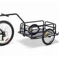 thumbnail image 1 of OverPatio Bike Cargo Trailer, Steel Bicycle Cart, Quick Release Scooter Sports, Black, 1 of 9