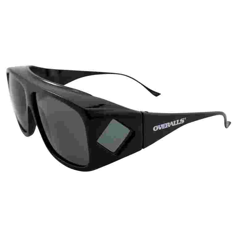 Overalls OA1 Wearover Sunglasses Large Black/Grey - Main Image