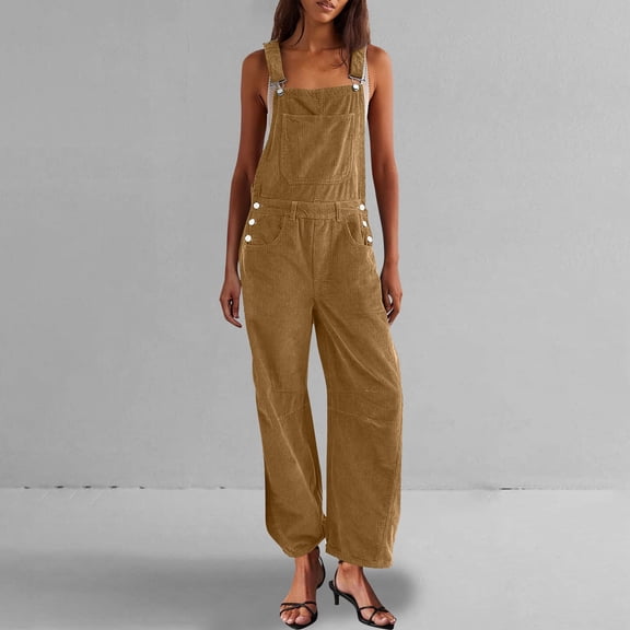 Overalls for Women Plus Size Jumpsuits for Women Casual Summer Overalls Sleeveless Spaghetti Strap Romper Jumpers Trendy Beach Vacation Outfits One Piece Jumpsuits