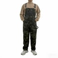 thumbnail image 1 of Overalls for Men Work Utility Jumpsuit Denim Bib Coveralls with Multi Pockets(Green Camo,M), 1 of 10