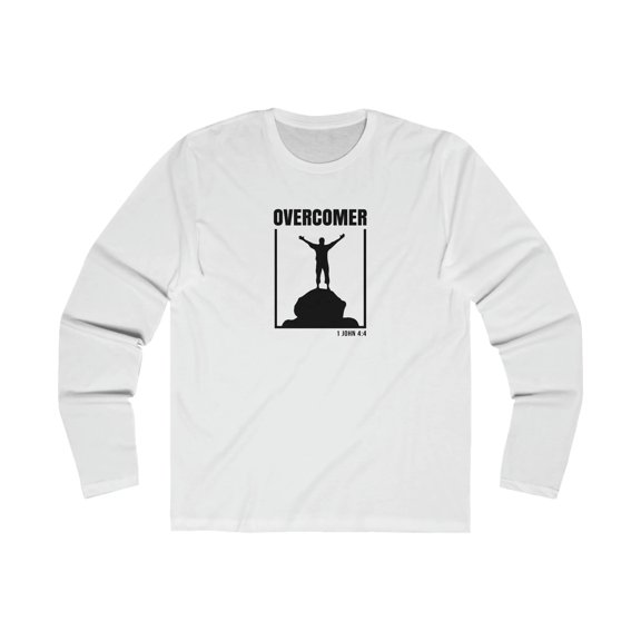 Overcomer Men's Long Sleeve Crew Tee