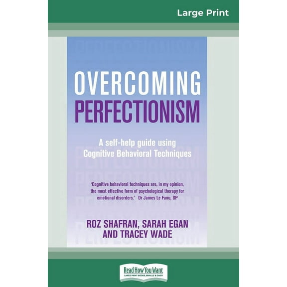 Overcoming Perfectionism (16pt Large Print Edition), (Paperback)