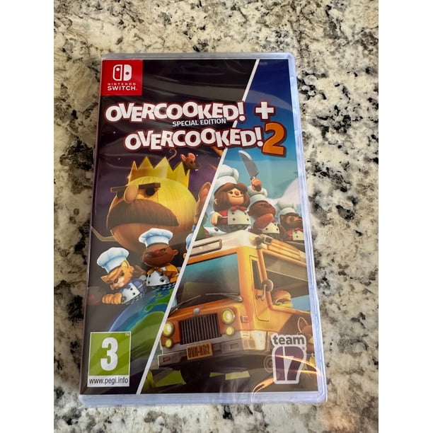 Nintendo Switch Overcooked! + Overcooked!2SpecialEdition Overcooked Special Edition 1 and 2 NIntendo Switch Brand New