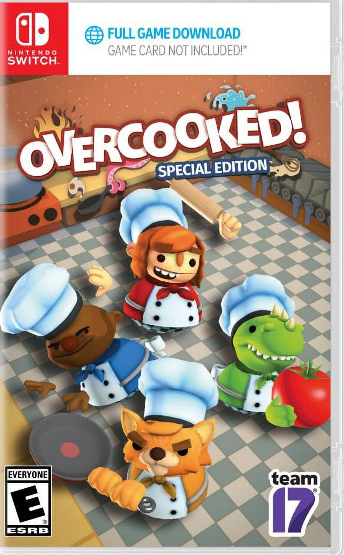 Overcooked Level 1-3 2 Player Co-op 3 Stars 